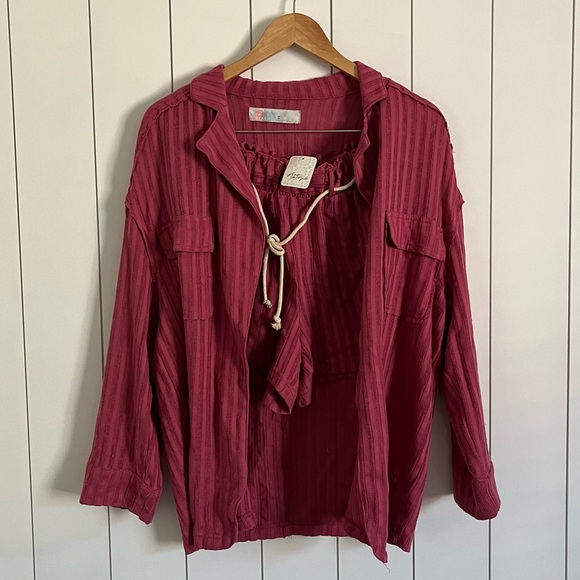 Free People Pacific Shorts Set in Sweetheart - Picture 1 of 5